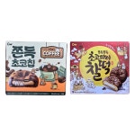 청우식품 CW 청우 찰떡 초코파이 215g x 10통 찰떡파이