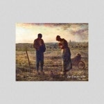 JD 메이크룩스 원작같은질감명화액자 장 프랑수아 밀레-만종