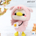 아트조이 DIY키트 양모펠트 니들펠트 돼지 오리