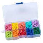 120pcs니들클립 뜨개질 크로셰 스티치 바늘 마커 홀더 니팅 니들 코바늘