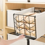 패브릭 철제 빈티지 소품 정리함 소형