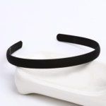블랙 기본 머리띠 대 헤어밴드 세안밴드