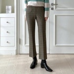 마미스헬퍼 체크 나팔바지 JJQWPT2087