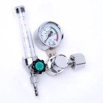 유량계 pa 아르곤 조절기 CO2 Mig Tig -미터 가스 용접 게이지 감압기 0-25M