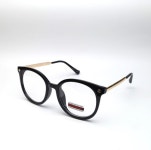 rorgge 남자 여자 원형 메탈 뿔테 안경 2118