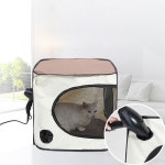 키밍 애견 목욕 건조 박스 접이식 강아지 고양이 샤워