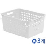 핸디 스마일 키즈바구니 7호-색상랜덤x3개 정리바구니