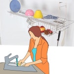 민박 숙박업소 전용 80 X 24 X 27 주방 씽크대 선반