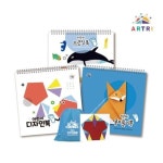 브레인숲 어린이 창의 종이놀이 그리기 디지인북 세트 종이접기공예