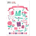 꾸밈인스 꾸밈인스스티커 1년5월 A1281