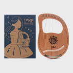 마호가니 16음계 리라 미니하프 초보 소형하프