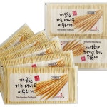 더웰이즈 | 더웰 가는 대나무 이쑤시개 리필 2000입 요지 업소용