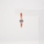 오팔하우스 일자 큐빅 원터치 귀걸이 OPNIE3820-1