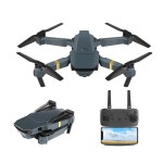 E58 Quadrotor 접이식 드론 휴대용 드론 키트 720P 1080P 4K HD 항공 사진 RC 드론 추적 촬영 기능