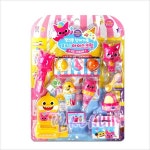 핑크퐁 핑크퐁 상어가족 미니 아이스크림 뽀사사 캐릭터완구 캐릭터장난감 핑크퐁완구 핑크퐁장난감