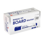 모닝글로리 화이트보드 마카 12개 청색