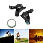 자전거 변속기 기어 변속 레버 MTB 산악 TX30 트리거 시프터 시프트 3단 7단