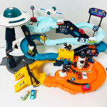 레츠토이 레츠토이 미니카 트랙 장난감 우주탐사본부 레일 주차타워 1개