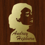 오피스왕국 오드리햅번 그래픽스티커 AUDREY1