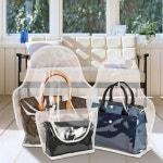 투명 럭셔리 가방 보관함 커버 수납포켓