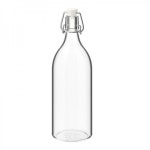 이케아 이케아 코르켄 병 마개 유리 1L 002 135 58 Glass Bottle 1개