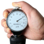 쇼어 A O D 고무 타이어 경도계 시험기 미터 0-100 HA