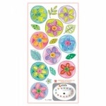 TL 홈코디 2매 17063 원꽃 환타스틱스 냉장고스티커