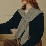 리안뉴욕 랩 니트 머플러 RQYASF030 P331667244