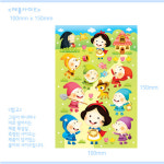 쁘띠스티커 PS 환타스틱스 22029 백설공주 다이어리스
