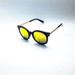 RORGGE 메탈 뿔테 원형 선그라스 S-5081