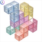 유닛키즈 매직파스텔 자석 소마 큐브 No 3051 큐브 어린이큐브 아이장난감 큐브블럭 큐브블록 손장난감