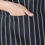 고급 핀 스트라이프 앞치마 윤식당앞치마 요리옷 커플앞치마