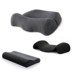 누버베 허리 굴곡 낮은베개 메모리폼 목이편한 베개