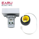 AC 디지털 전압계 100A 에너지 주파수 측정기 모니터 계수 볼트 AmpHerz KWH 50-300V