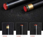 당구큐케이스 당구 큐 BK3 풀 스틱 팁 10 11 12 테크 샤프트 Uni Loc 조인트 케이스 세트