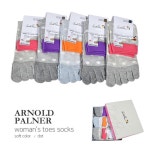 아놀드 파마 통풍구 편직 링글 여성 발가락 중목양말
