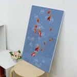 꾸밈 pc767-폼아크릴액자38CmX58Cm 잉어수묵화