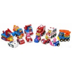 뽀로로 자동차 종합 12종 세트 경찰차 소방차 중장비