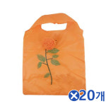 접이식 장미 장바구니 색상랜덤x10개 시장바구니