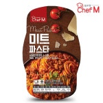 쉐프엠 미트 파스타 230g 소스 편의점 스파게티