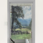 상상후 쉬폰 거실 커튼 패브릭 가리개 90x125 그린팜스토리