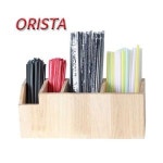 오리스타 아띠 스트로우 디스펜서 카페 식당 보관