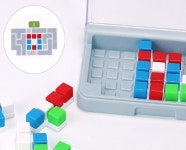 캐스B 보드게임 두뇌개발스퀘어퍼즐 1979