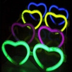 야광하트 안경만들기
