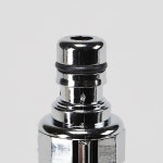 수도꼭지 두갈래 수도꼭지 온수 적색