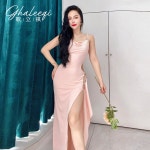 노브랜드 여성 밸리 벨리 댄스 댄스복 의상 A라인