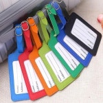 가죽 네임태크 여행가방 캐리어 이름표 A