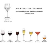 4 행 와인 유리 랙 캐비닛 Stemware 홀더 금속 와인 유리 주최자 안경 스토리지 행거 바 주방