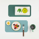 엘로니파파 실리콘 식탁 테이블 매트 모던 브런치 유아 이유식 식기 매트