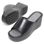 통굽지압상굽 여자 통굽슬리퍼